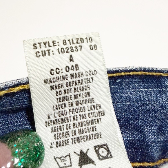 Lucky Brand Buttonfly Easy Rider Bootcut Jeans Tall Long Inseam - Picture 10 of 10